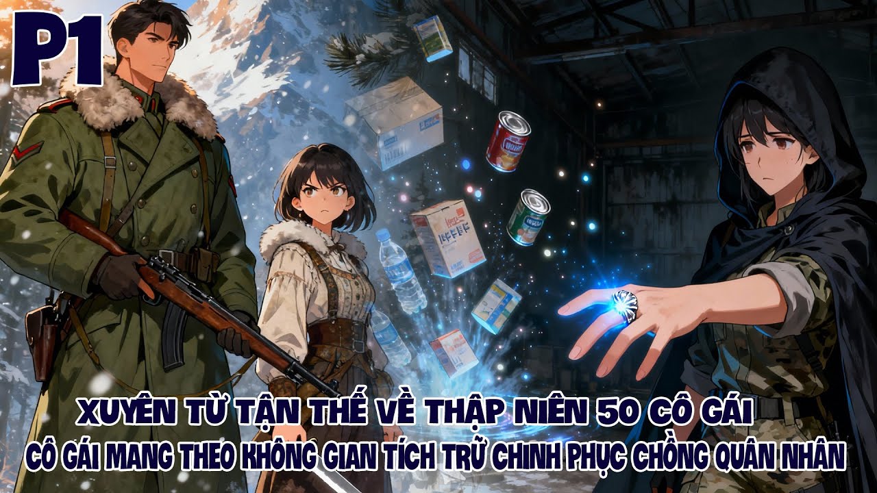 XUYÊN TỪ TẬN THẾ VỀ THẬP NIÊN 50 CÔ GÁI MANG THEO KHÔNG GIAN TÍCH TRỮ CHINH PHỤC QUÂN NHÂN P1