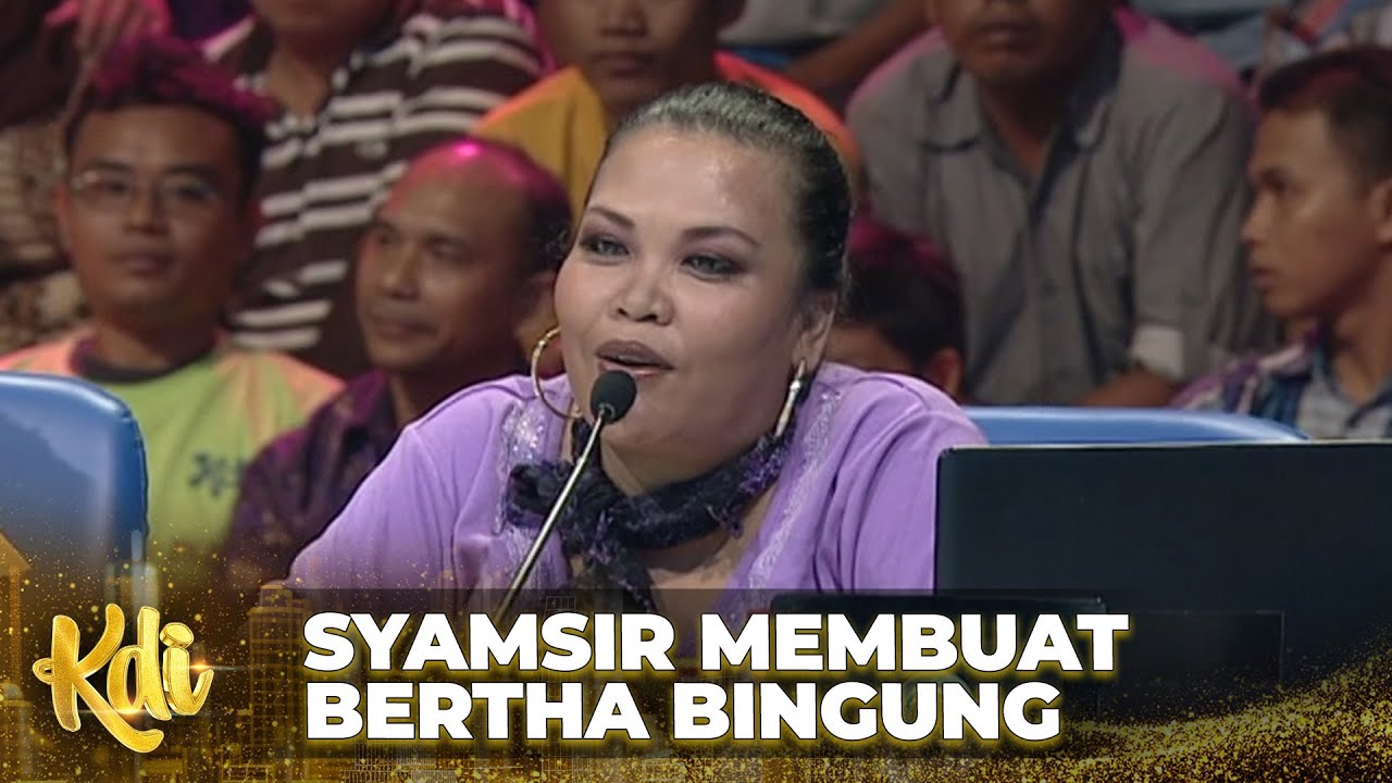Penampilan Syamsir membuat Bertha bingung berkomentar | KONTES KDI 2014