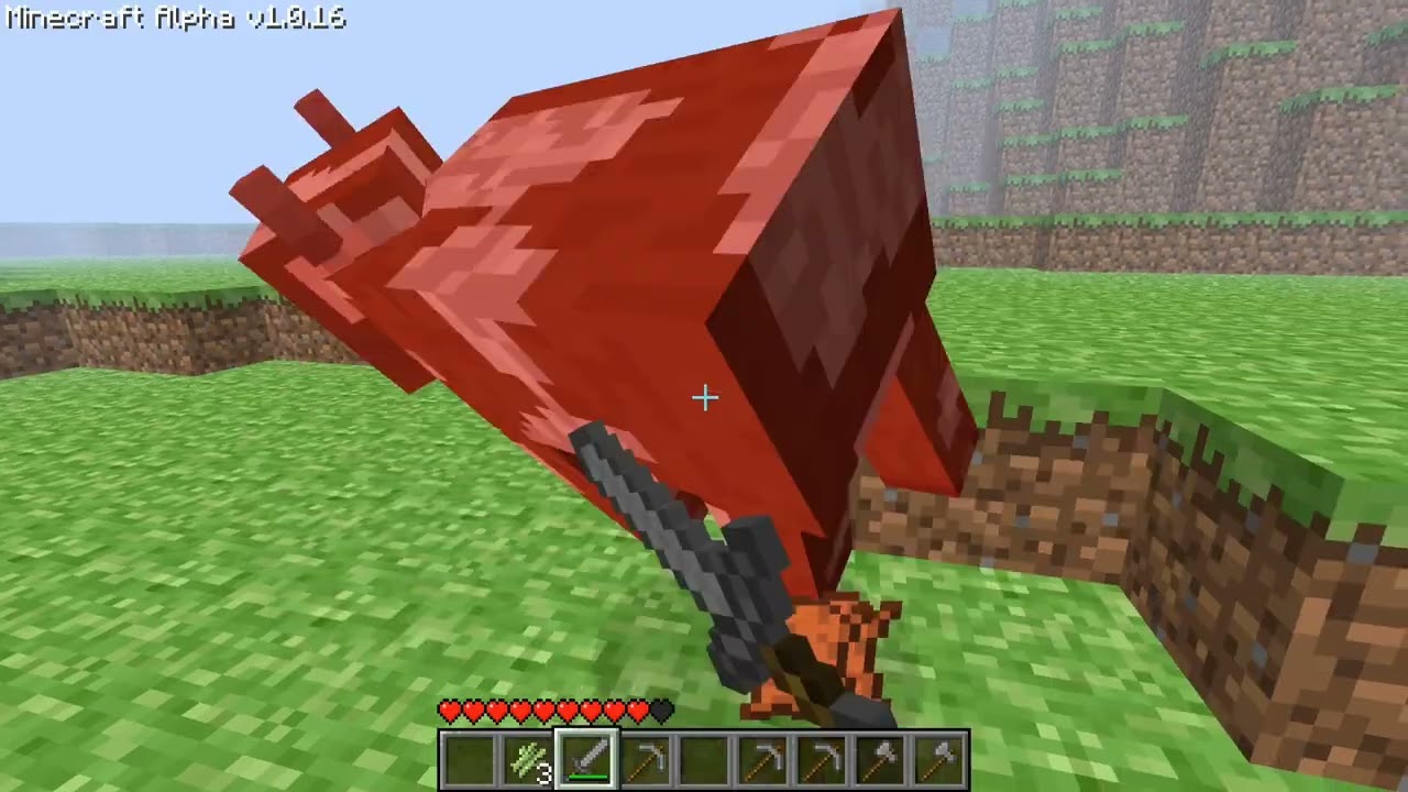 Minecraft Alpha (Летсплей серия 1)