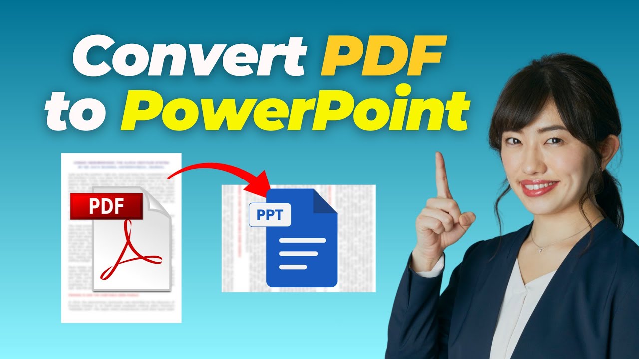 Как бесплатно конвертировать PDF в PowerPoint в Windows | Конвертер PDF в PPT