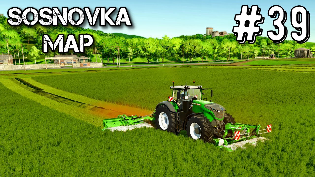 Farming Simulator 25 Карта Сосновка Таймлапс Эпизод #39 Мегаферма fs25 геймплей