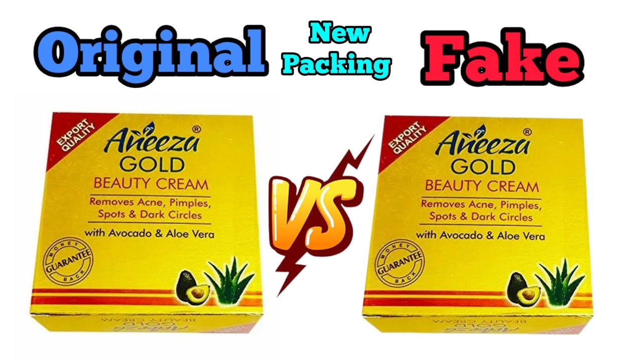 Aneeza गोल्ड Original vs fake ओरिजिन और फेक