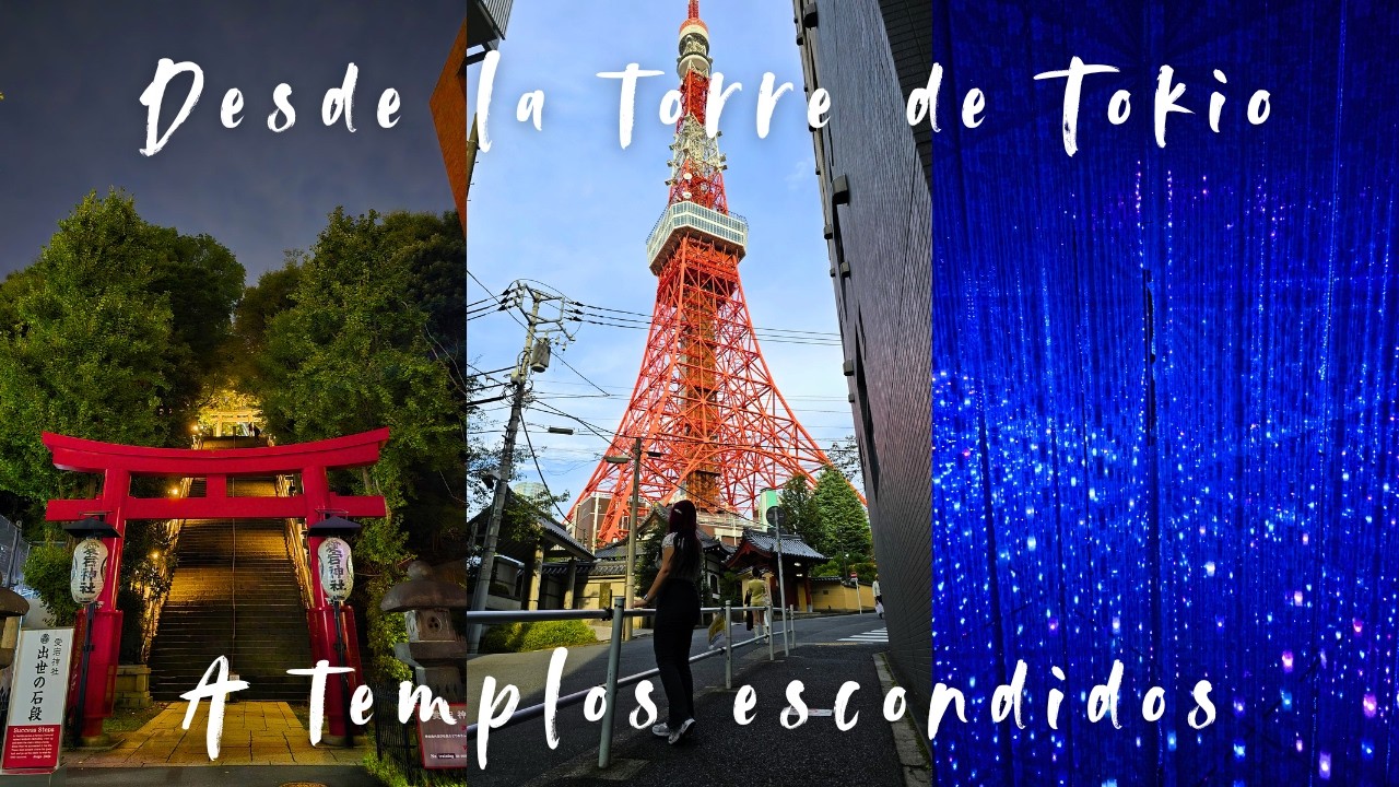 Vlog en Japón! - Tokio vol 3 - AL FIN CONOCIMOS LA TORRE DE TOKIO