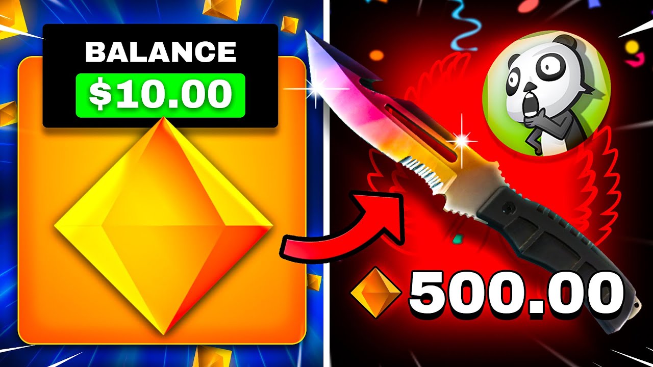 $10 TO SURVIVAL KNIFE!!! (CLASH.GG)