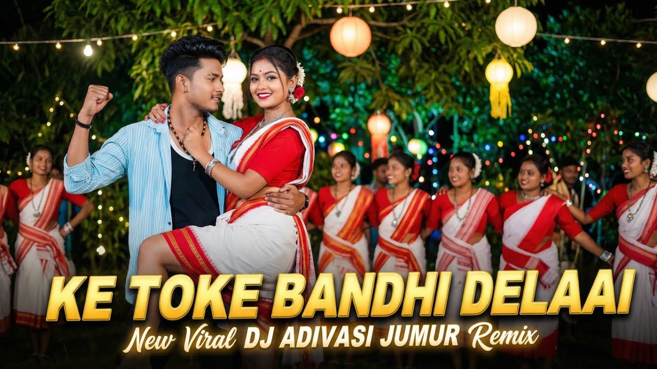 KE TOKE BANDHI DELAI 🔥 New Viral DJ Adivasi Jhumur Remix | Bass Boosted JUMUR Song Mix 2026 |