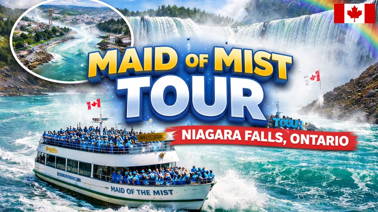 Niagara Falls Boat Ride - Maid of the Mist Tour (Canada Side)