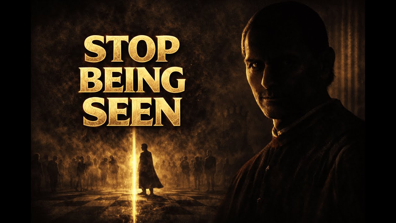 If You Want Power, Stop Trying To Be Seen | Machiavelli