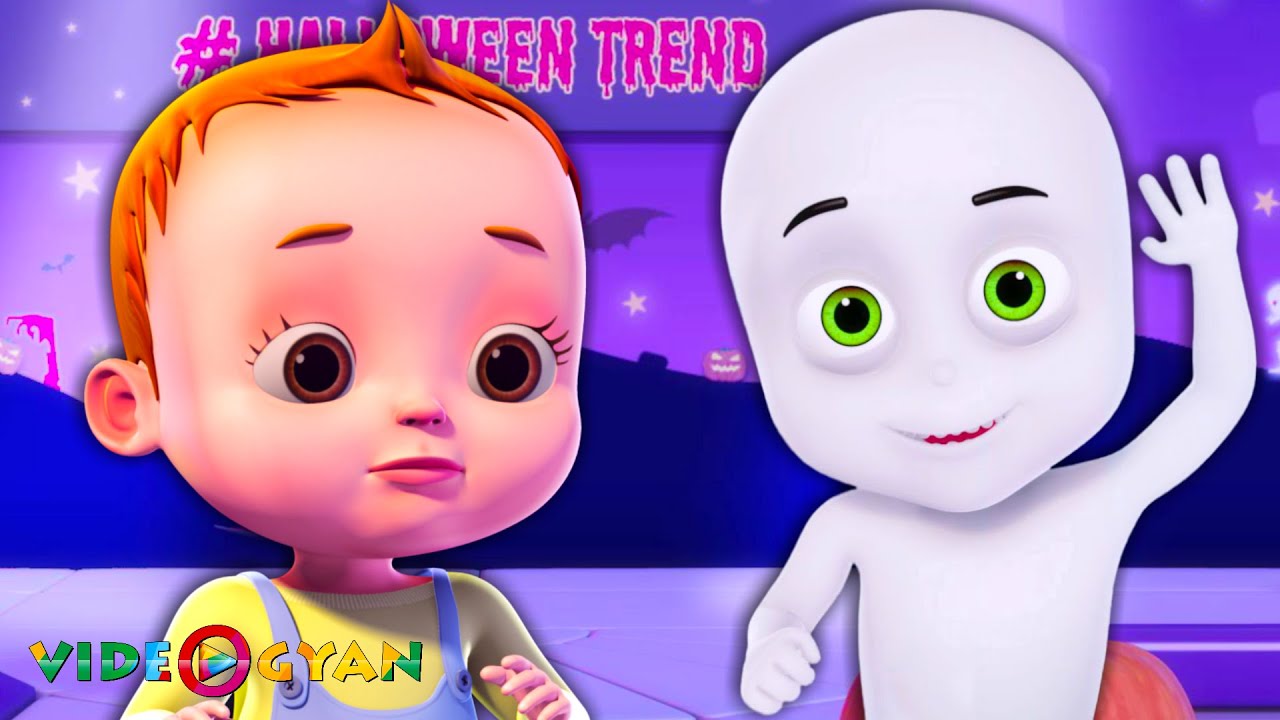 Песенка про призраков + другие детские песенки | Детские песенки для детей | 3D детские песенки о...