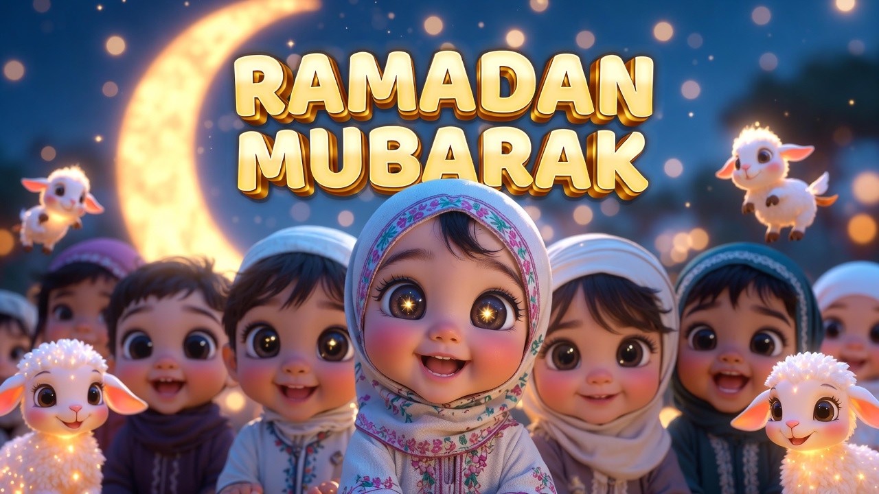 Moon of Ramadan  | The Moon of Ramadan is Coming Soon | Nasheed | Islamic Nursery Rhymes - TinnyTune