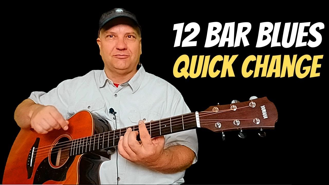 12 Bar Blues Quick Change Guitar Lesson