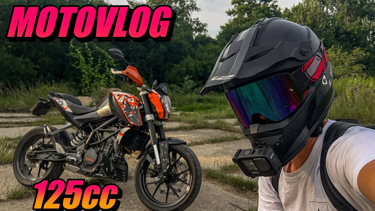KTM DUKE 125 MOTOVLOG - TĘSKNIŁEM ZA TYM