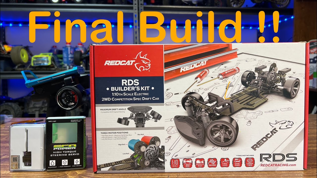 RedCat RDS RWD Drift Car Kit, Z28 Camaro Police Car Build Reveal & Running Video!