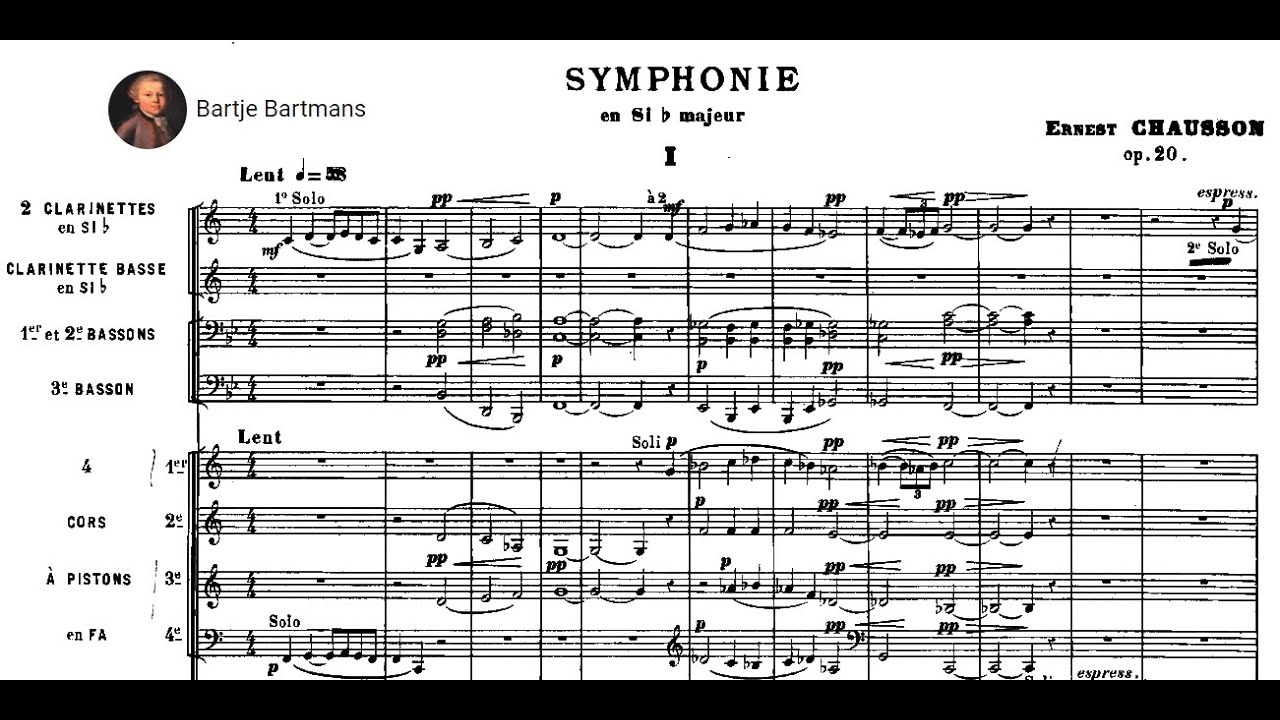 Ernest Chausson - Symphony in B-flat, Op. 20 (1890)