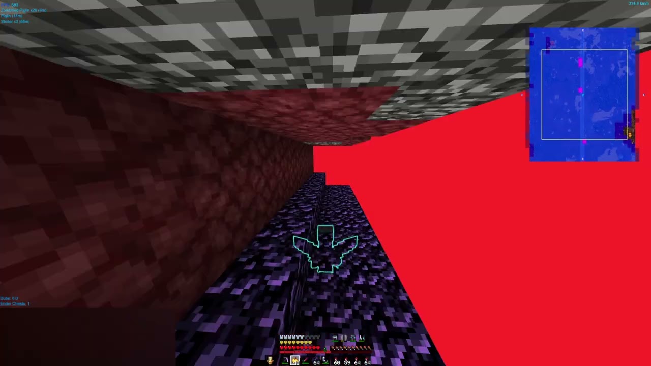 (Not working) fast ElytraFly on 2b2t.org (BepHax)