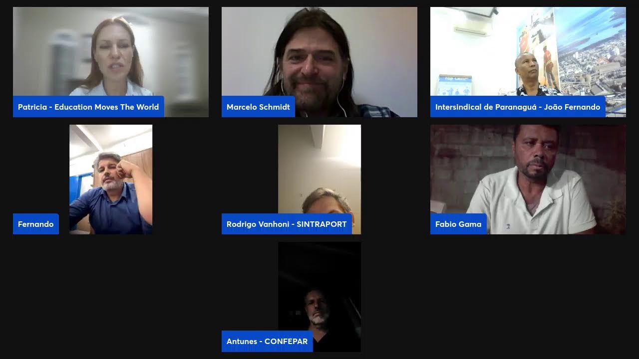 Brasil  Trabahadores Portuários Aula 11 GT 6