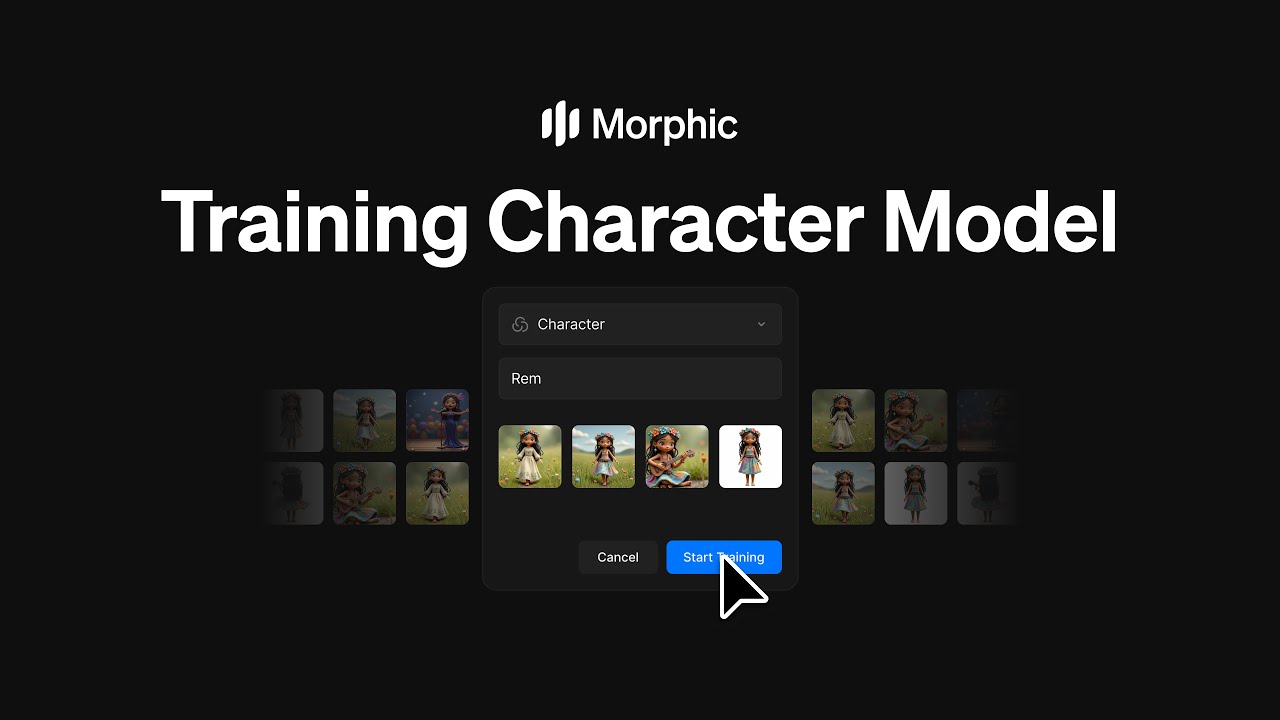 Training Character Model | Morphic Tutorial