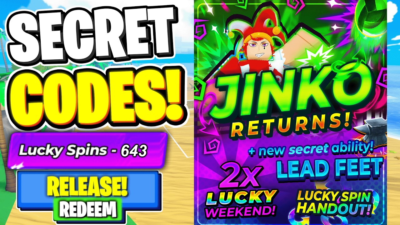 НОВЫЕ КОДЫ для Volleyball Legends JINKO: ОБНОВЛЕНИЕ 56 СТИЛЬНЫХ СПИНОВ! ДРАГОЦЕННЫЕ КАМНИ Roblox