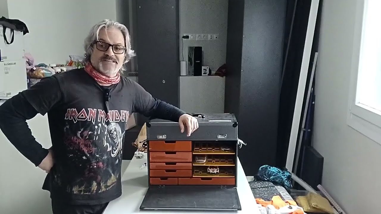 450 maleta grande de Scaleauto para nuestros recambios, herramientas y coches