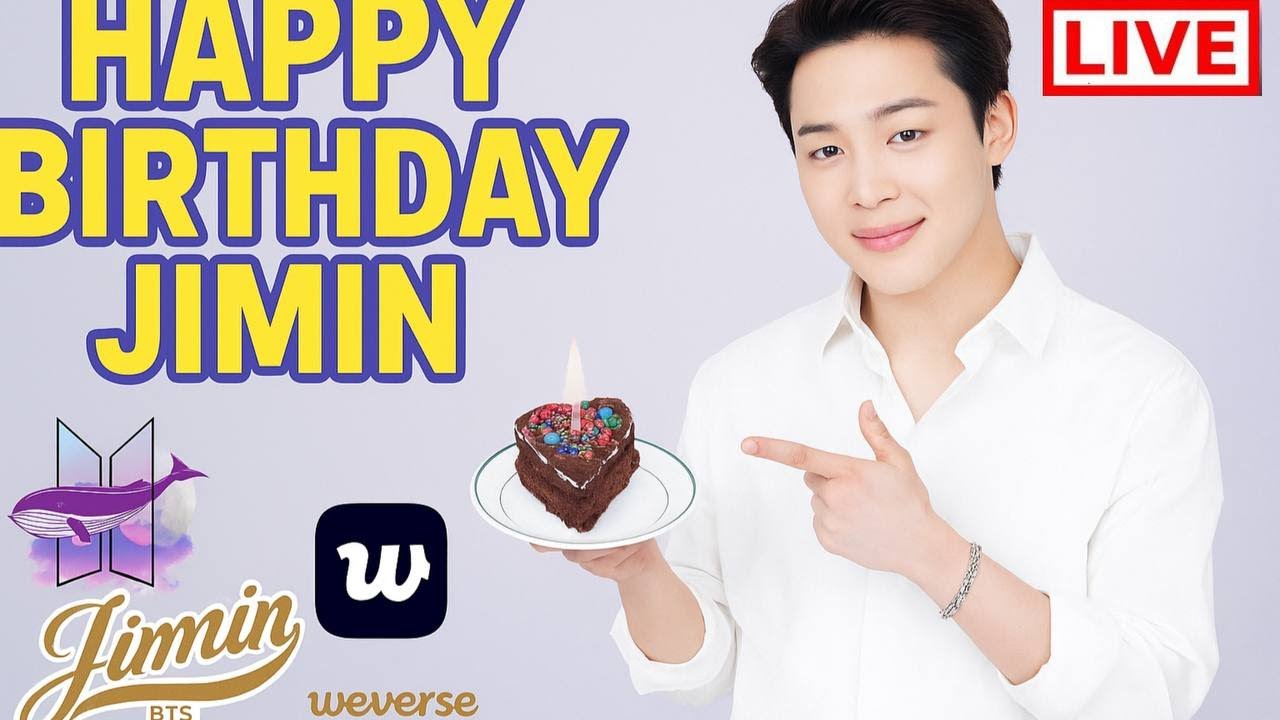 🟥🔴🎉💜 JIMIN’s DAY 🎂✨ | Happy Birthday Jimin 🎶🐥 | BTS Live on Weverse 🌎💜
