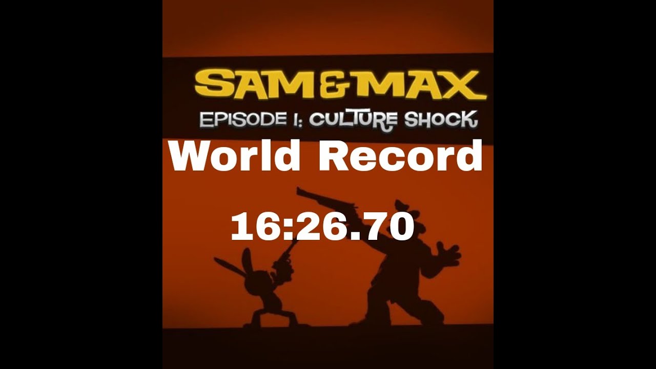 [WR] Sam & Max 101:Culture Shock. Any% Speedrun in 16:26.700