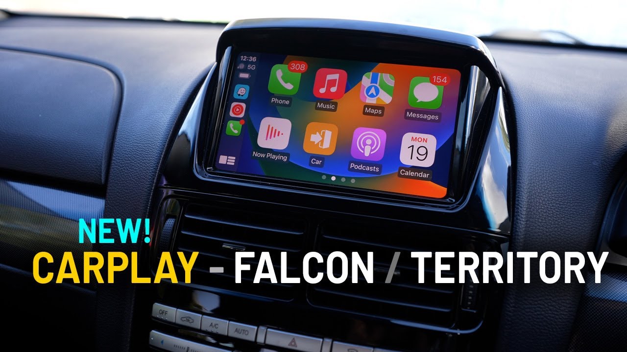 МАКСИМАЛЬНОЕ ОБНОВЛЕНИЕ для Ford Falcon и Territory Apple Car Play Kayan V5 barra xr6 xr8 FPV f6