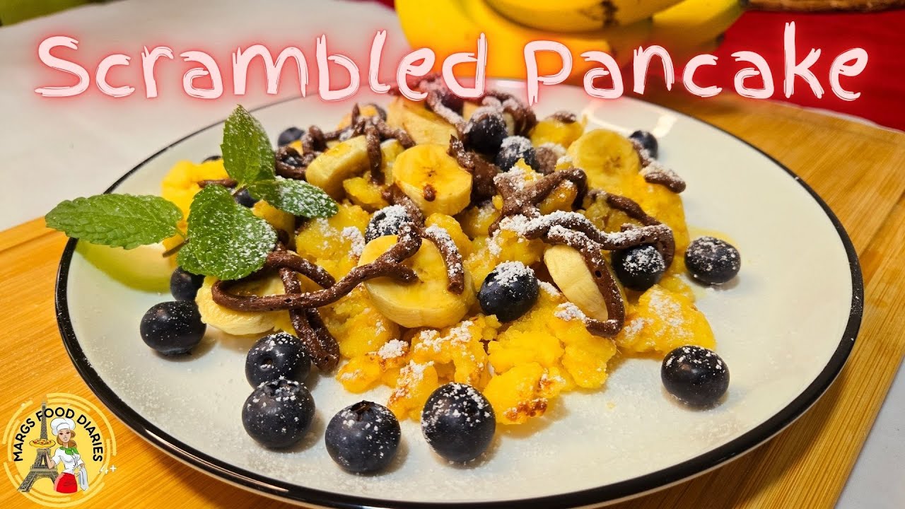 Scrambled Pancake - Fun Twist Breakfast Idea | Margs Food Diaries