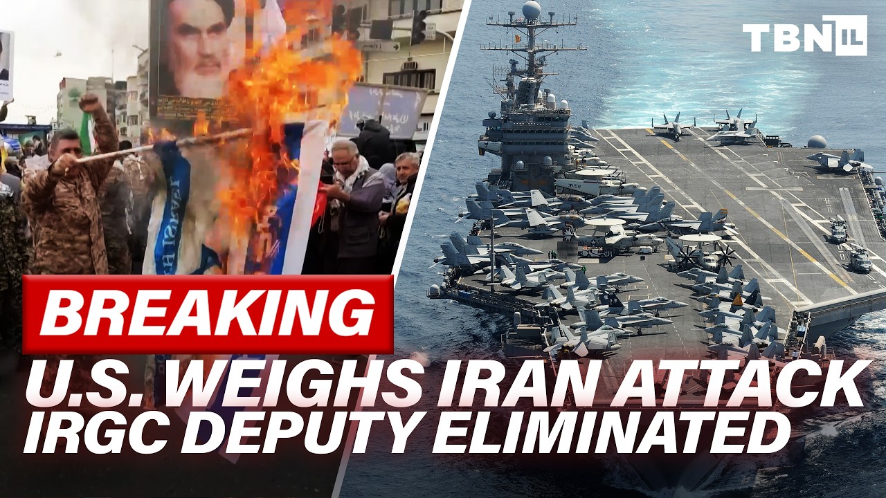 BREAKING: Iran Refuses Talks; Trump Weighs Attack; Mossad ELIMINATES IRGC Mastermind? | TBN Israel