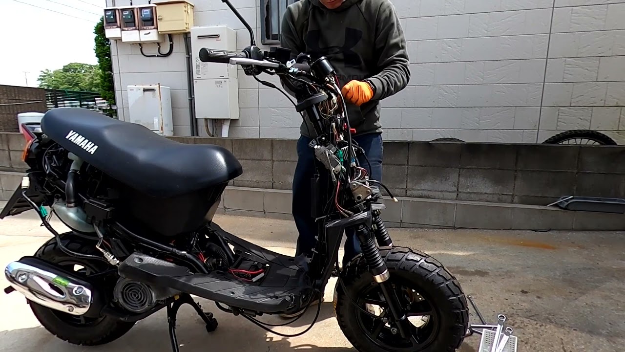 完成間近！ 90'S YAMAHA BW'S 100 Full Restoration ! Woa Smoke !!!! PT3//90年代 ヤマハ BW'S 100 レストア パート3