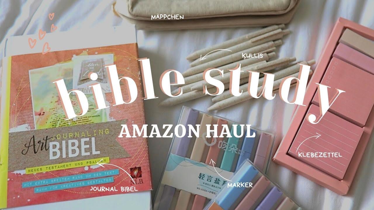 Bible Study AMAZON HAUL 🤍