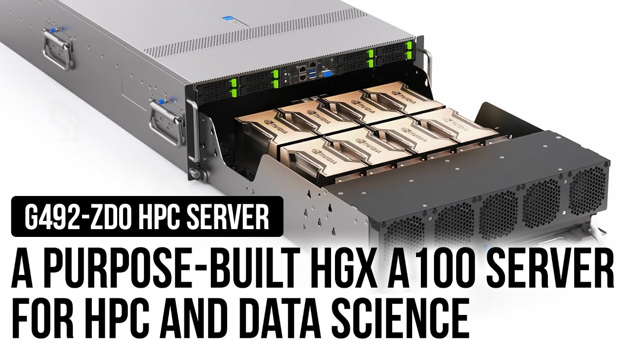 A Purpose-built HGX A100 Server for HPC and Data Science