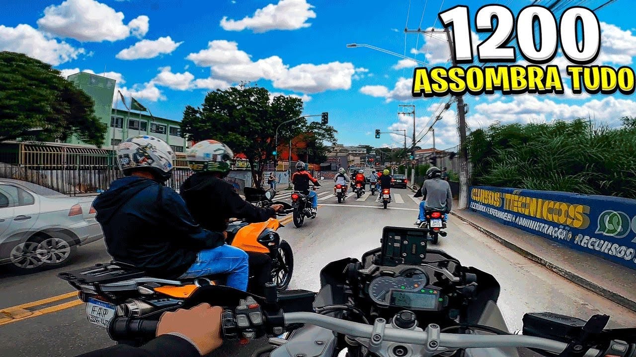 PIAO NO MORRO DE BMW 1200 S&Oacute; O CANO