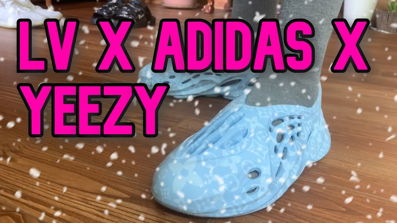 *ULTRA RARE* LV x Yeezy Foam Runner ON FEET + Review (Imran Potato)