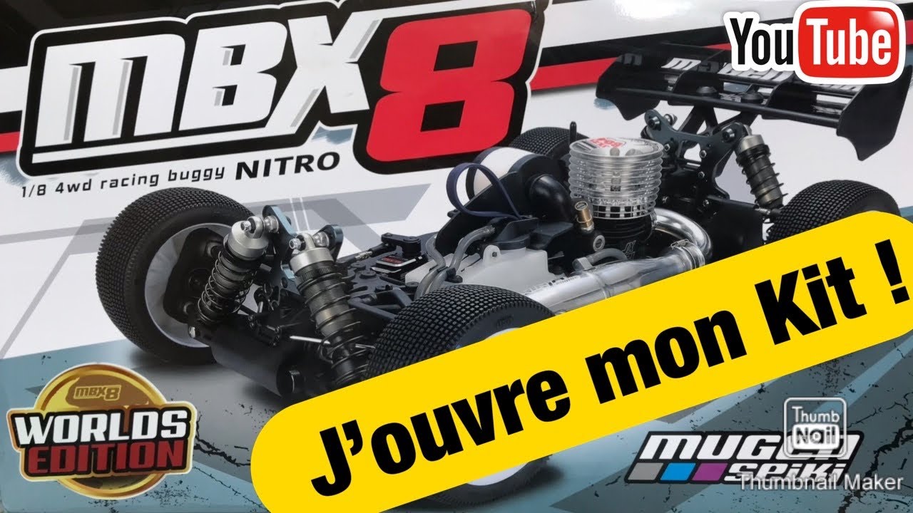 🔴 MBX8 Worlds Edition - Découverte du KIT MUGEN E2025 - 1/8 4wd Racing Buggy NITRO