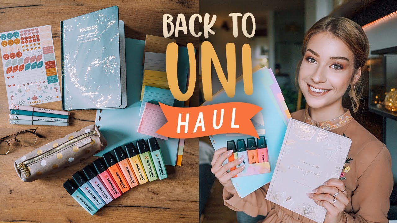 BACK TO UNI HAUL & Essentials - perfekter Start ins neue Semester // JustSayEleanor