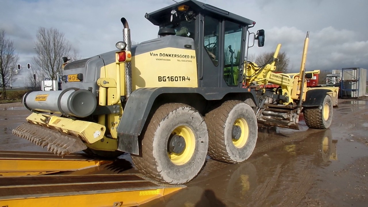 SCANIA LOADING GRADER BOMAG BG160TA-4