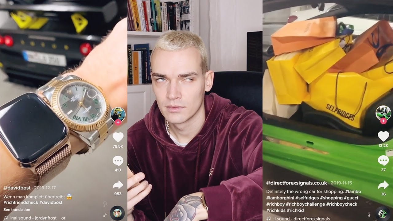 Богатите тийнове в ТикТок