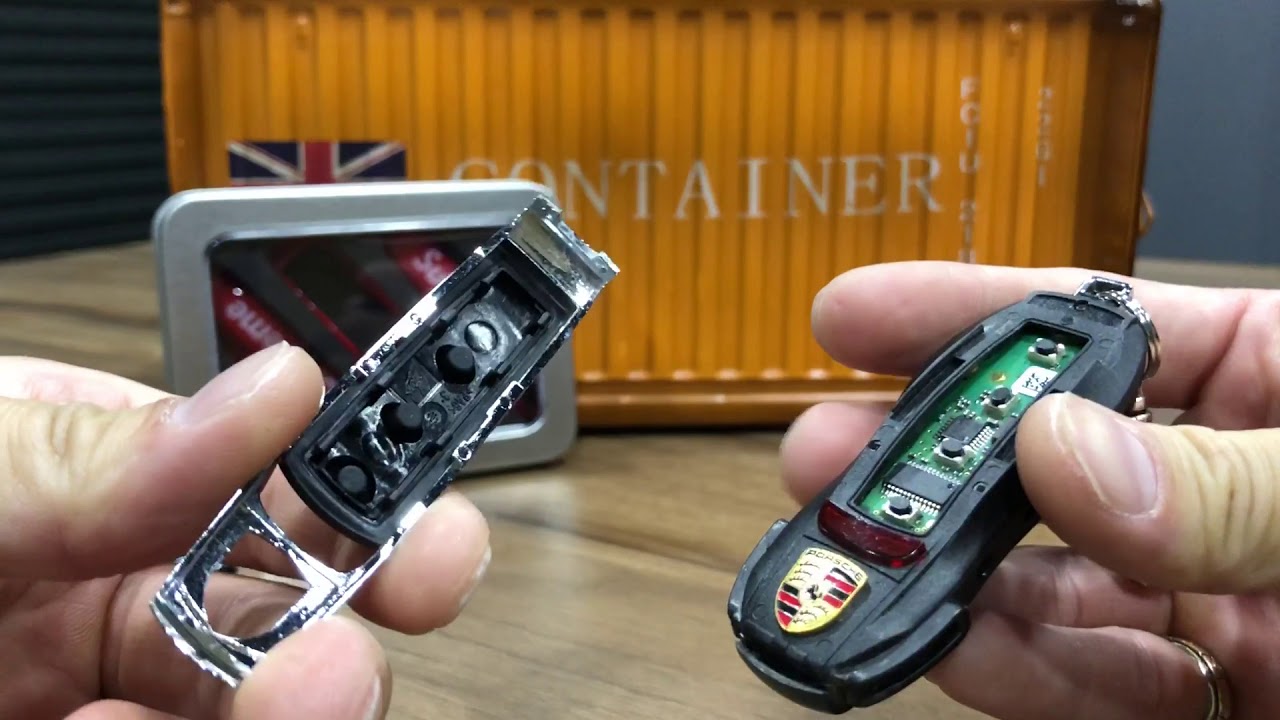 Porsche保時捷SFX超級工廠～更換鑰匙殼左右中間外蓋