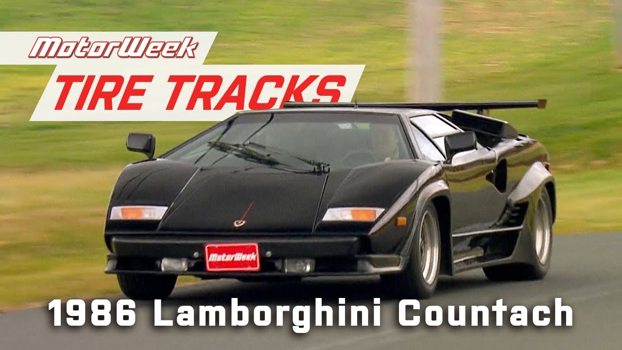 1986 Lamborghini Countach 5000 QV | MotorWeek Tire Tracks