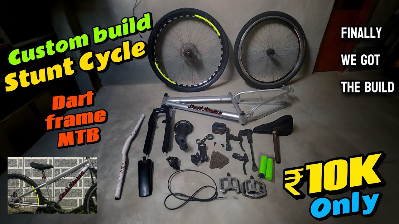 First Stunt Bike Build in India Under 10k | Dart Frame Stunt Cycle Build | LOVE RAHUL RIDER