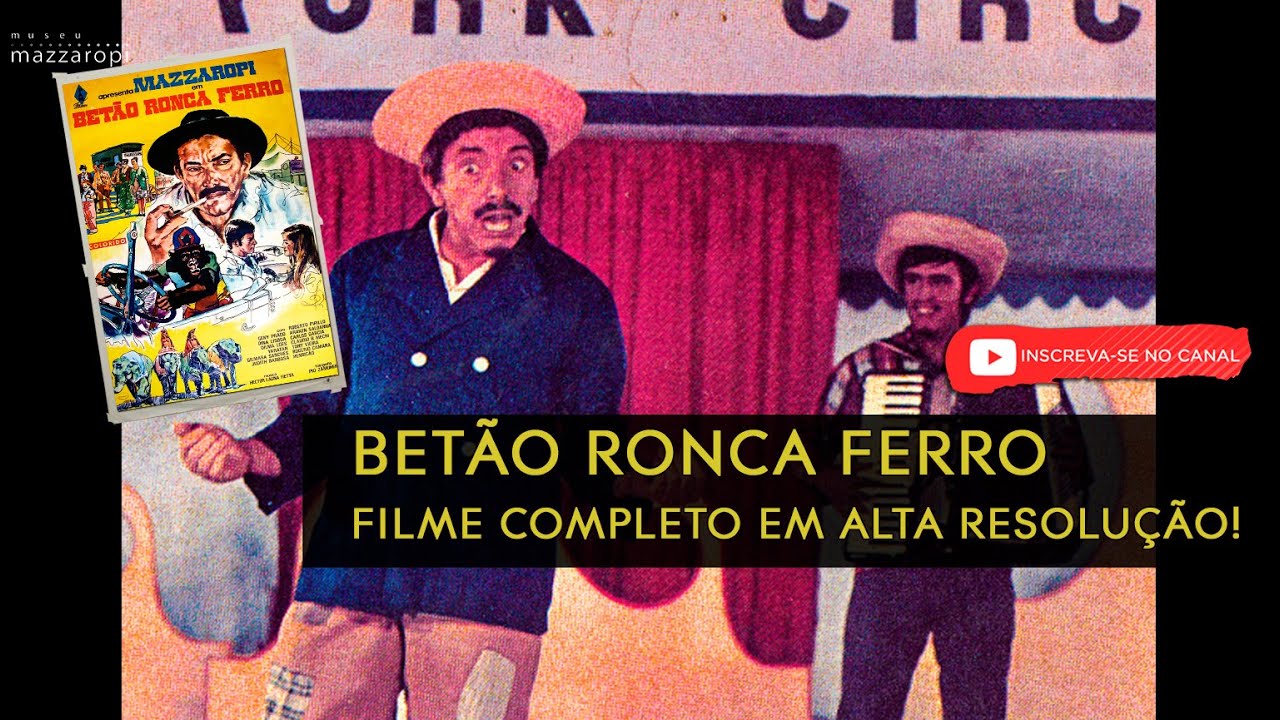 Mazzaropi - Betão Ronca Ferro - Filme Completo - Filme de Comédia | Museu Mazzaropi