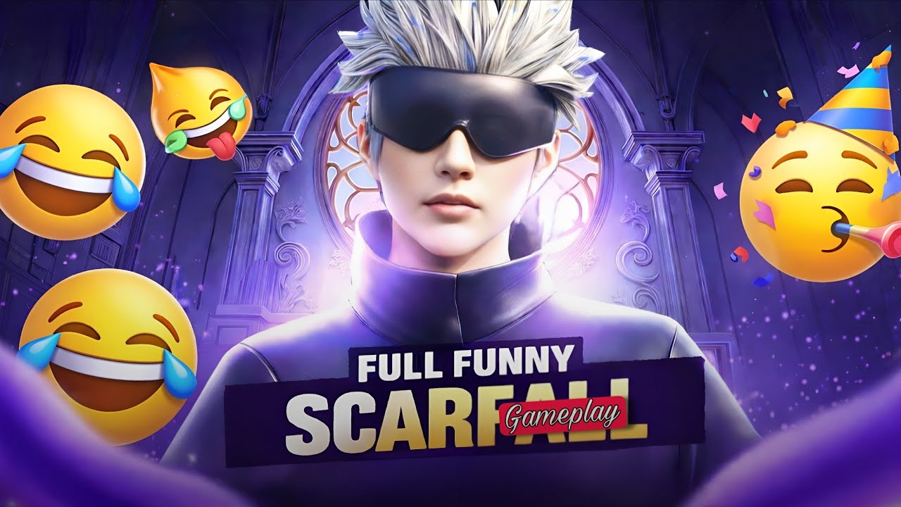 SOLO VS SQUAD FUNNY  RUSH😅 GAMEPLAY VIDEO 🇮🇳 mumbai map#scarfall #gamplay 