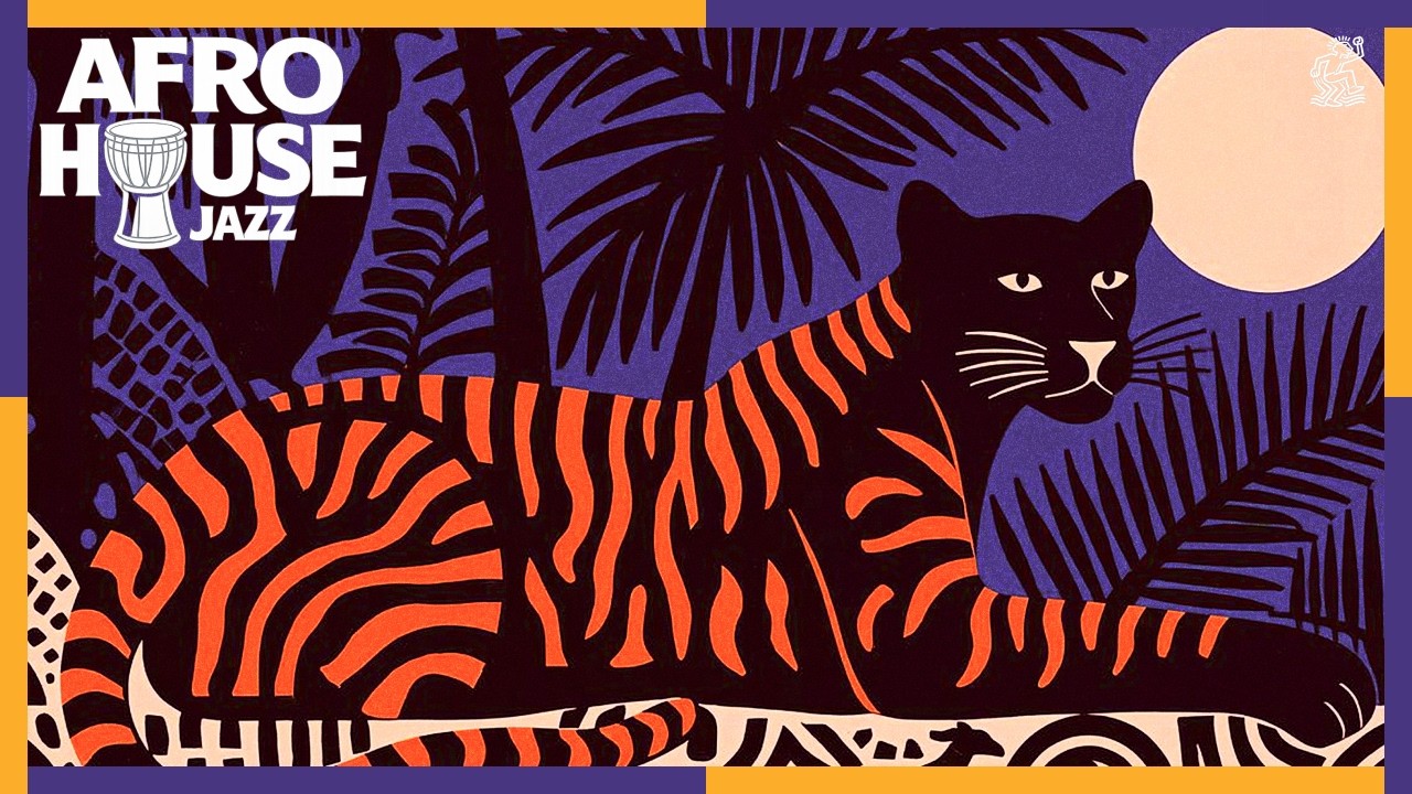 Afro House Jazz Mix | ''Coconut Moon'' Warm Groove Session | Ideal for Focus & Late Night Vibes