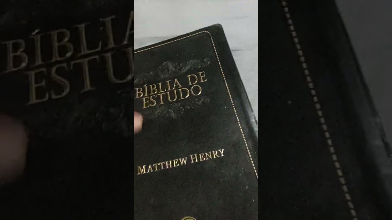 Bíblia De Estudo Matthew Henry