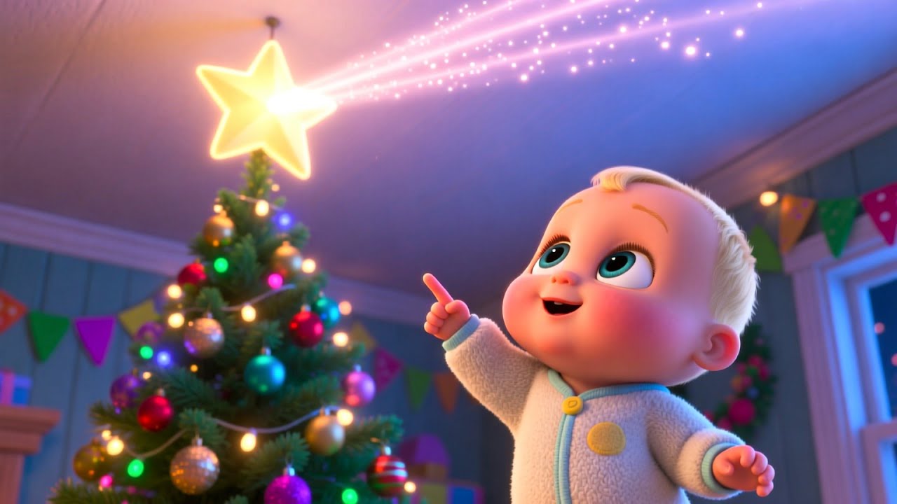 Christmas Play Light 🎄✨ Fun Christmas Song for Kids | Holiday Joy & Celebration