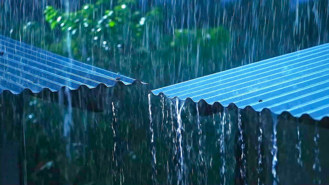 🌧️ Let the Storm Wash Away Your Worries | Fall Asleep Quickly with Thunder & Heavy Rain Sounds