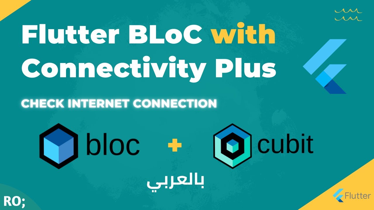 Flutter Bloc/Cubit with Connectivity Plus Library Tutorial - Check Internet Connection