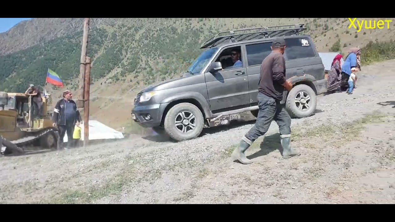 СЕГОДНЯ ДОРОГА В ЦЕНТРЕ СЕЛА ХУШЕТ #дагестан #горы #зима #кавказ #отдых #природа #туризм #турция