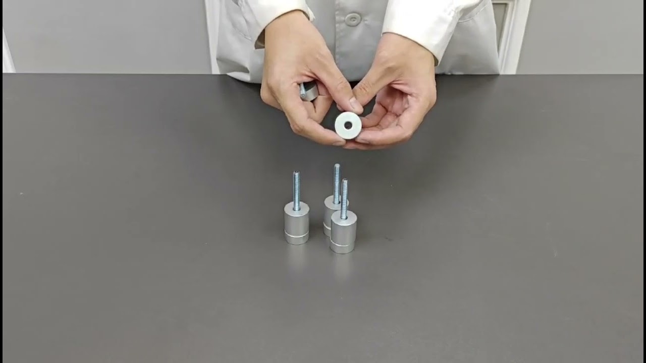 12083 aluminum standoff 1 inch diameter m6 screw 75mm long fixturedisplays 3D