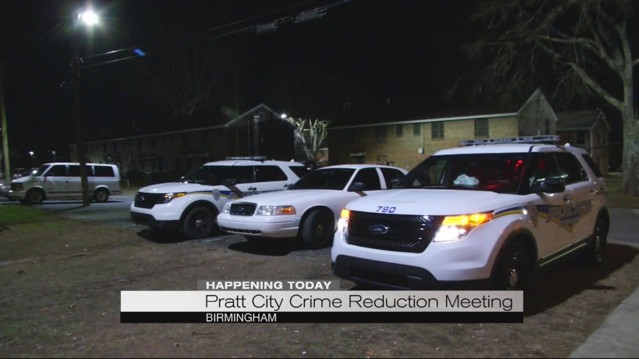 Pratt City crime reduction meeting