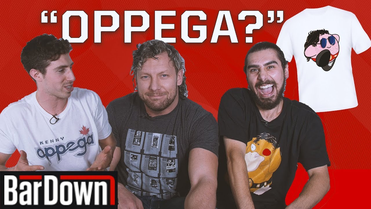 KENNY OMEGA RIPS FAN DESIGNED WRESTLING T-SHIRTS